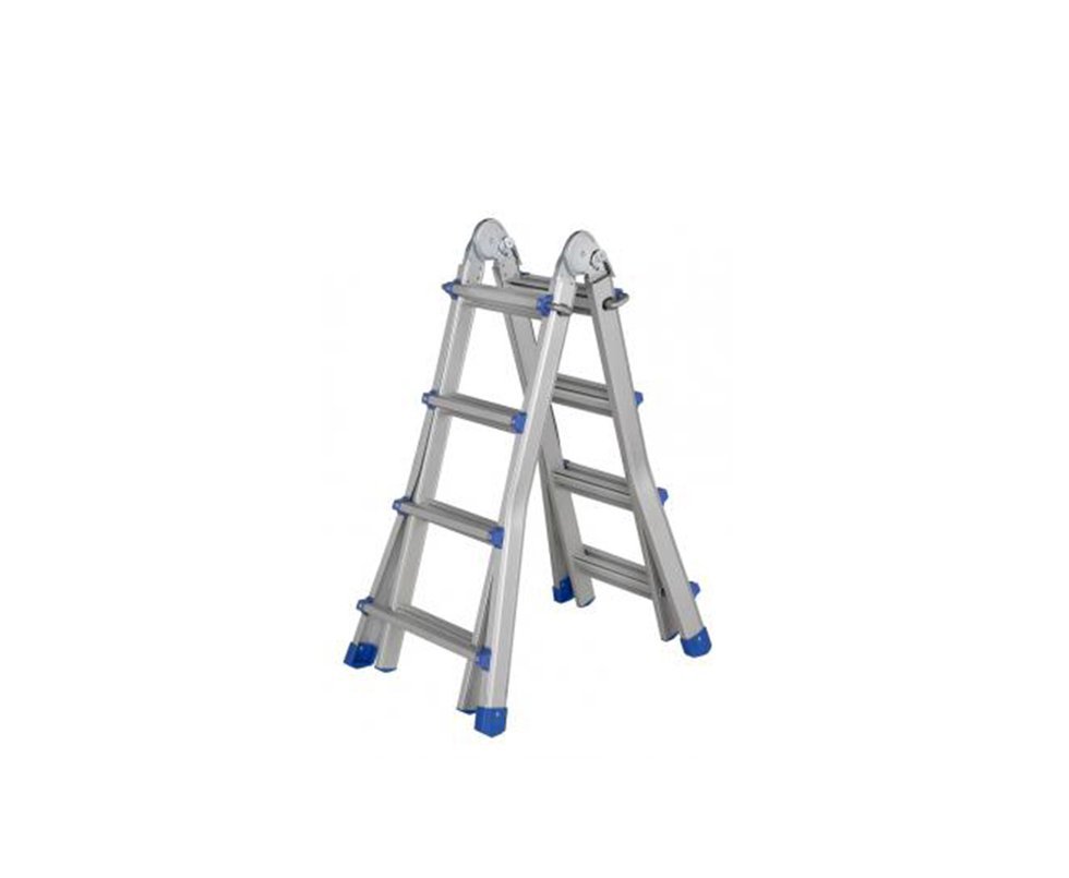 Escada Versatil Multifuncional 21 Em 1 - 14 Degraus - Mor