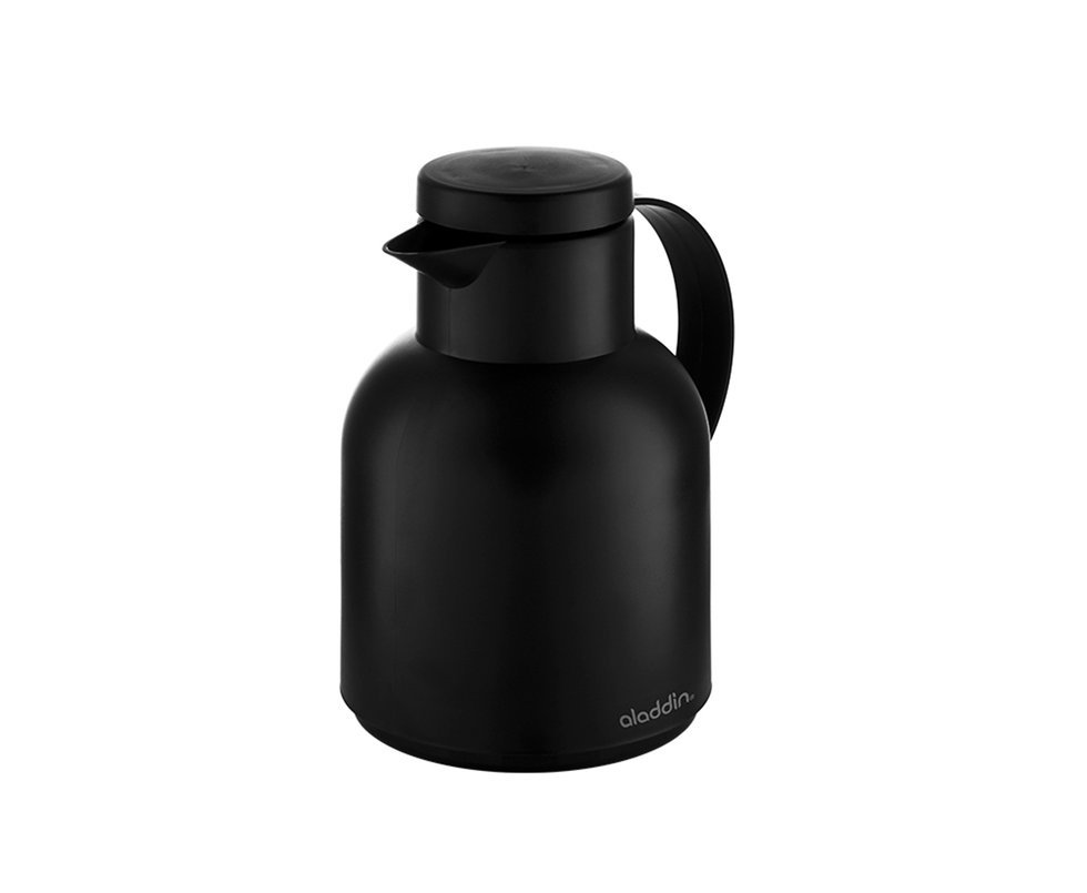Bule Termico 1.0l Plastico Preto - Aladdin