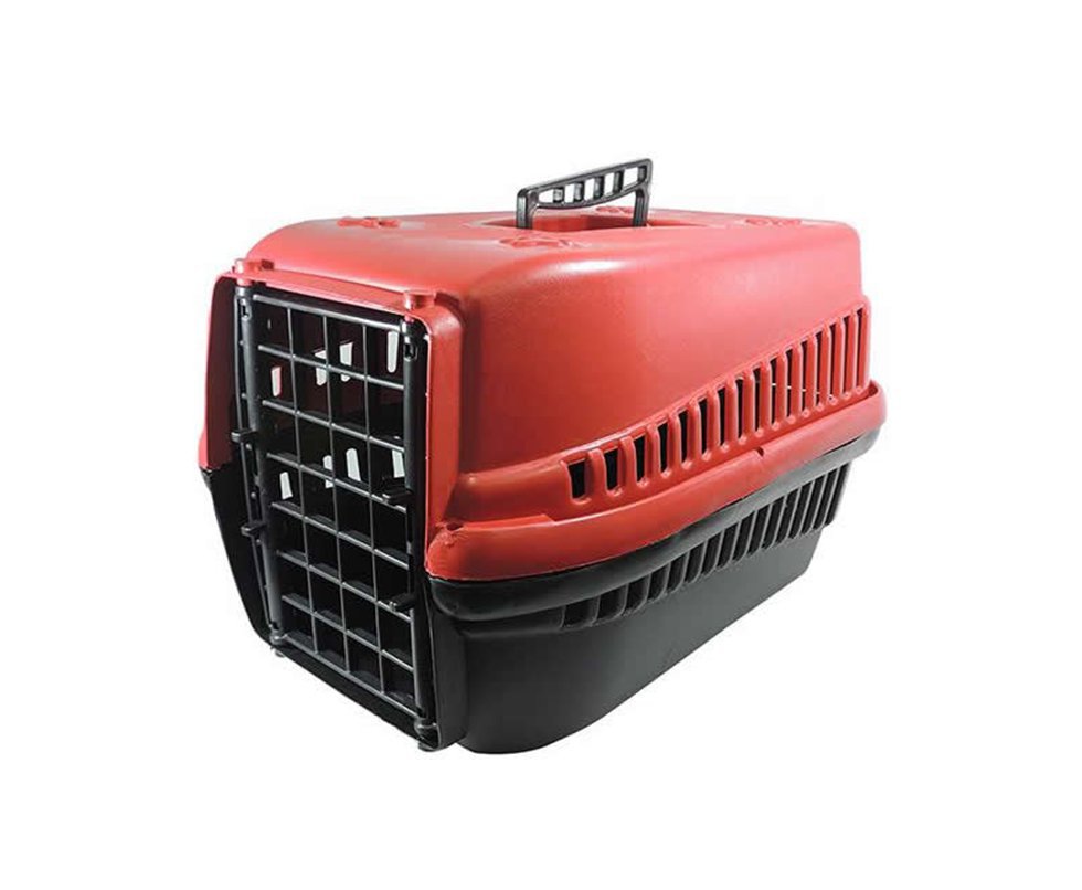 Caixa De Transporte Furacãopet N1 Vermelha - Furacão