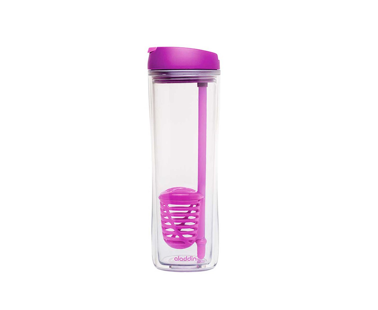 Garrafa Termica Infusor Flip & Sip Pink 0,591l - Aladdin