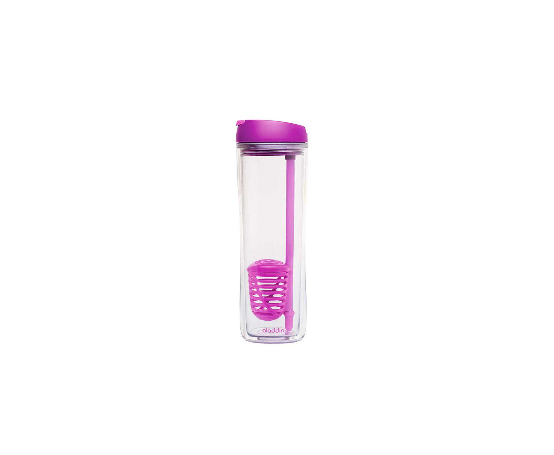 Garrafa Termica Infusor Flip & Sip Pink 0,591l - Aladdin