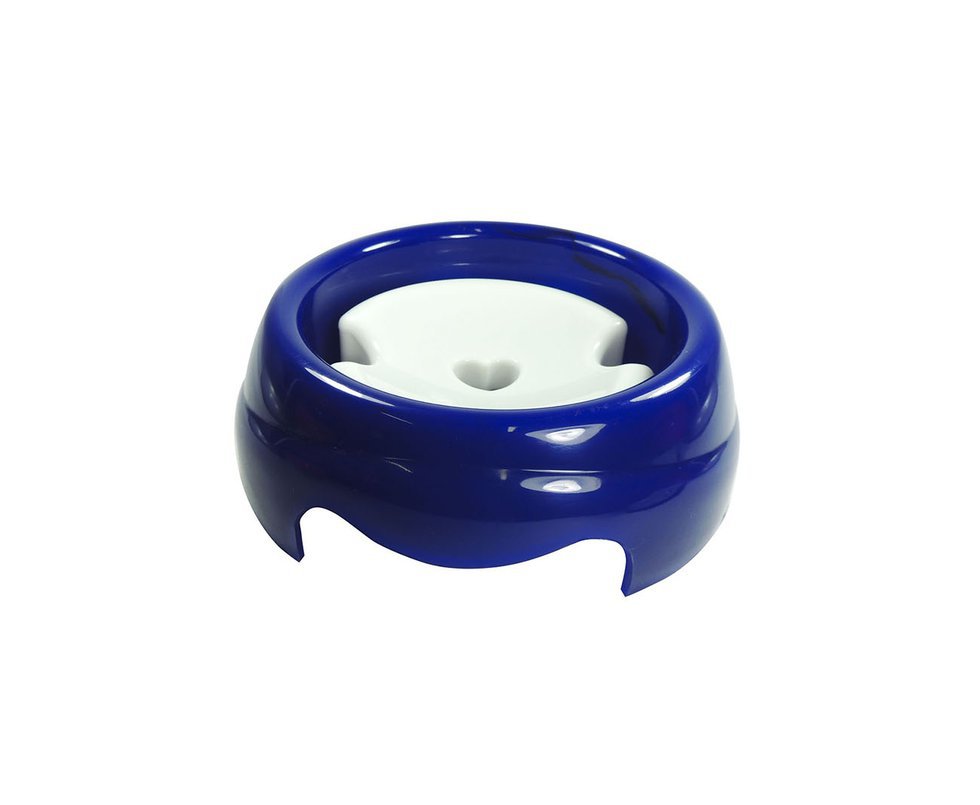 Bebedouro Plast Especial P/caes 1000ml Azul - Pelo Longo - Furacão
