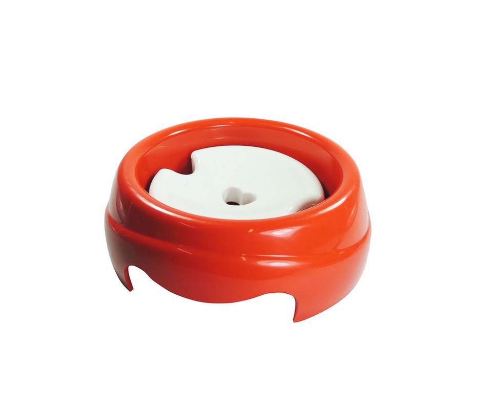Bebedouro Plast Especial P/caes 1000ml Vermelho - Pelo Longo - Furacão