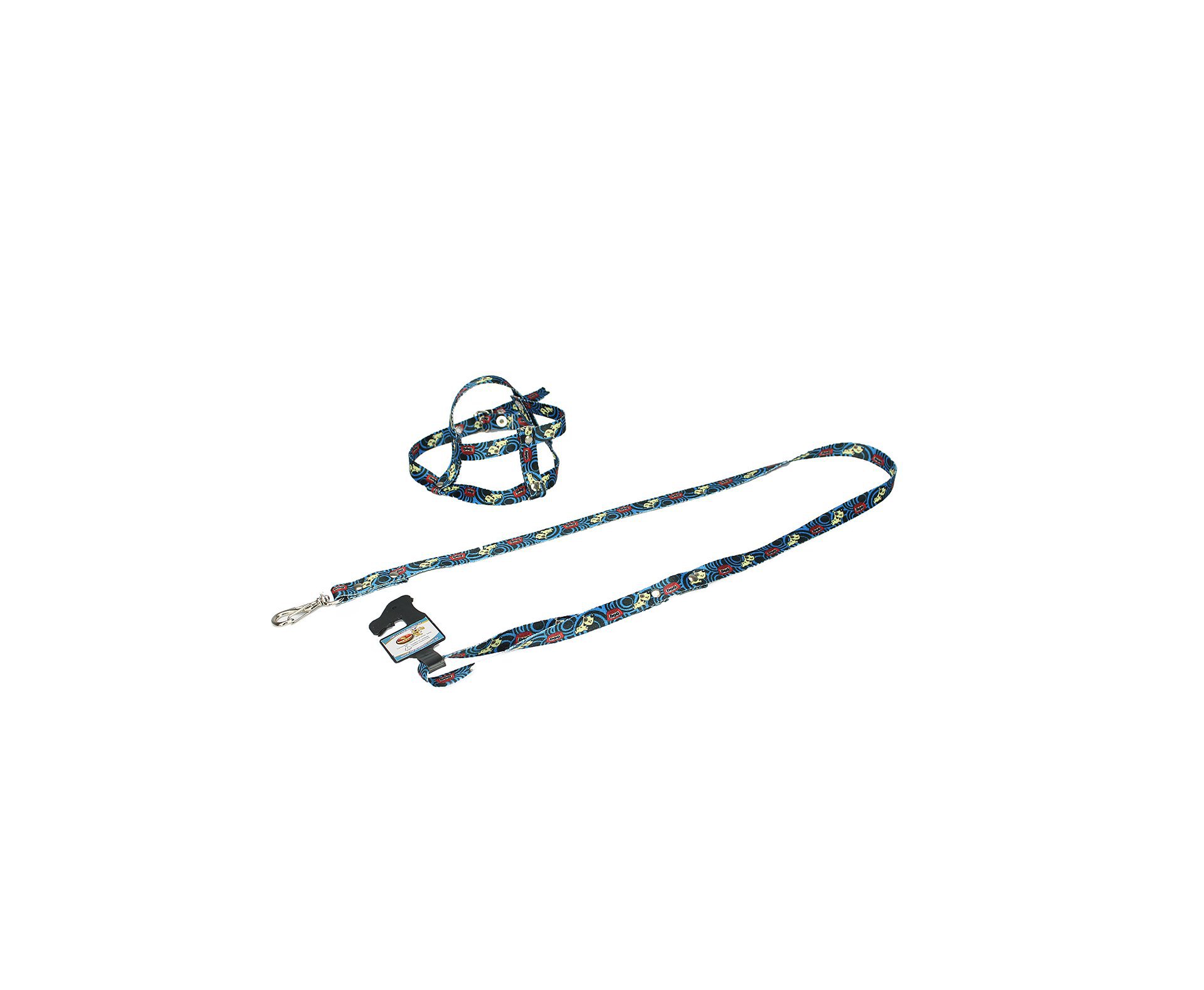 Conjunto De Guia Tradicional C/ Peitoral N2 - Furacão - Azul