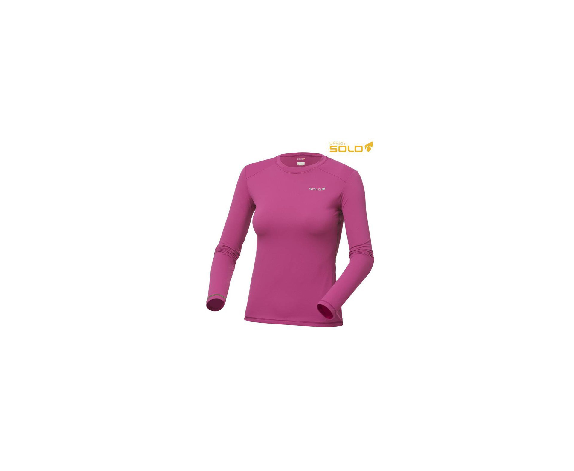 Camiseta Ion Uv Ml Lady Rs Fucsia - Proteção Uva/uvb 50+ Fps -  Solo - PP