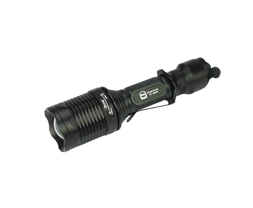 Lanterna Tatica Xml T6 Com  Remoto De Acionamento Tatico - Paullo