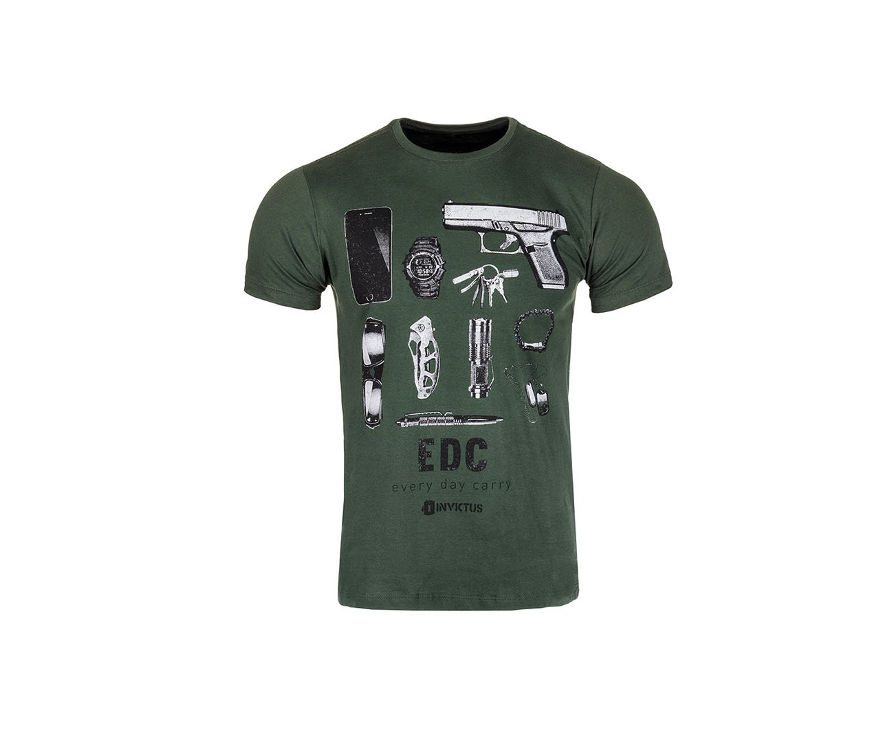 T-shirt Concept Edc  -  Invictus