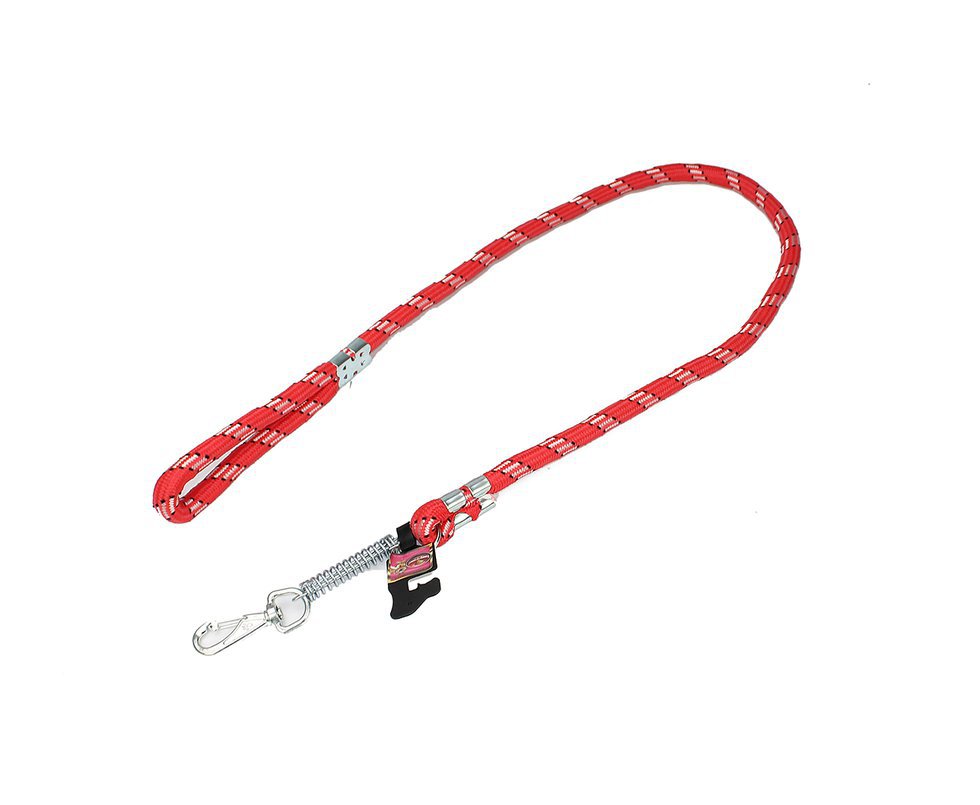 Guia Corda Roliça C/ Amort. 1,50m (16mm) Vermelho - Furacão