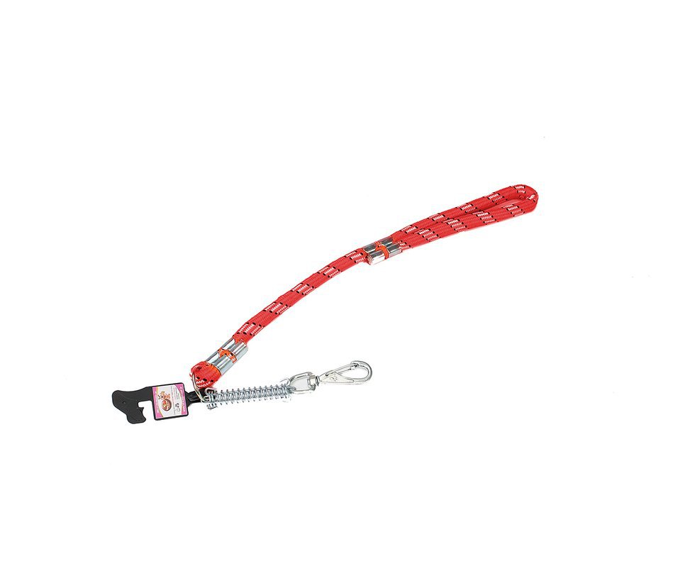 Guia De Corda Rolica C/ Amort. 35cm 16mm Vermelho - Furacão