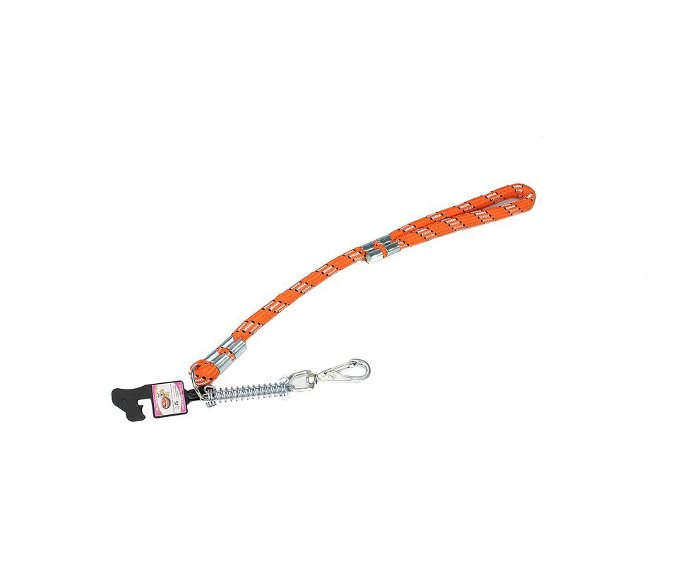 Guia De Corda Rolica C/ Amort. 35cm 16mm Laranja - Furacão