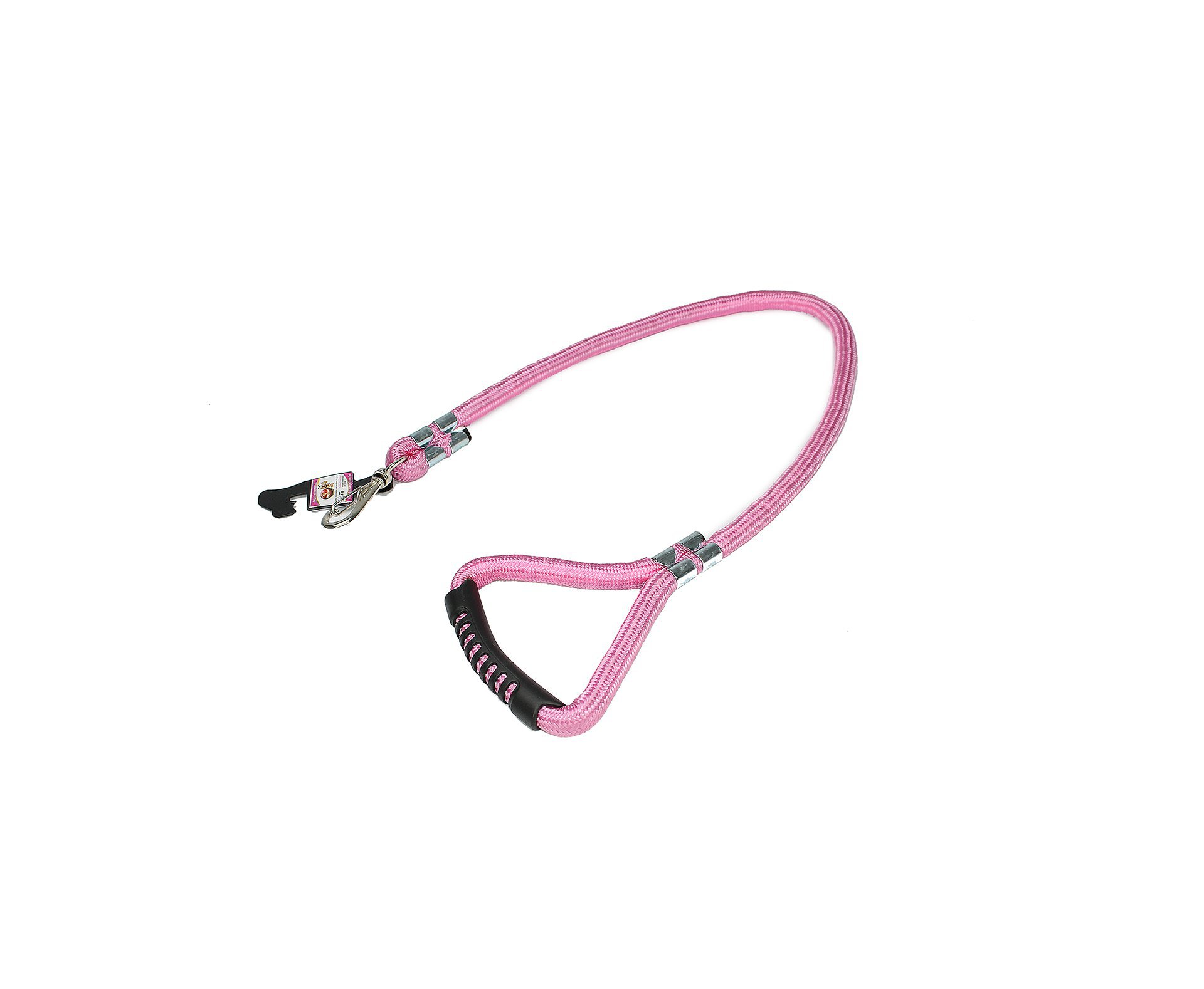 Guia De Corda Roliça Grossa 1m 16mm (c/manopla) Rosa - Furacão