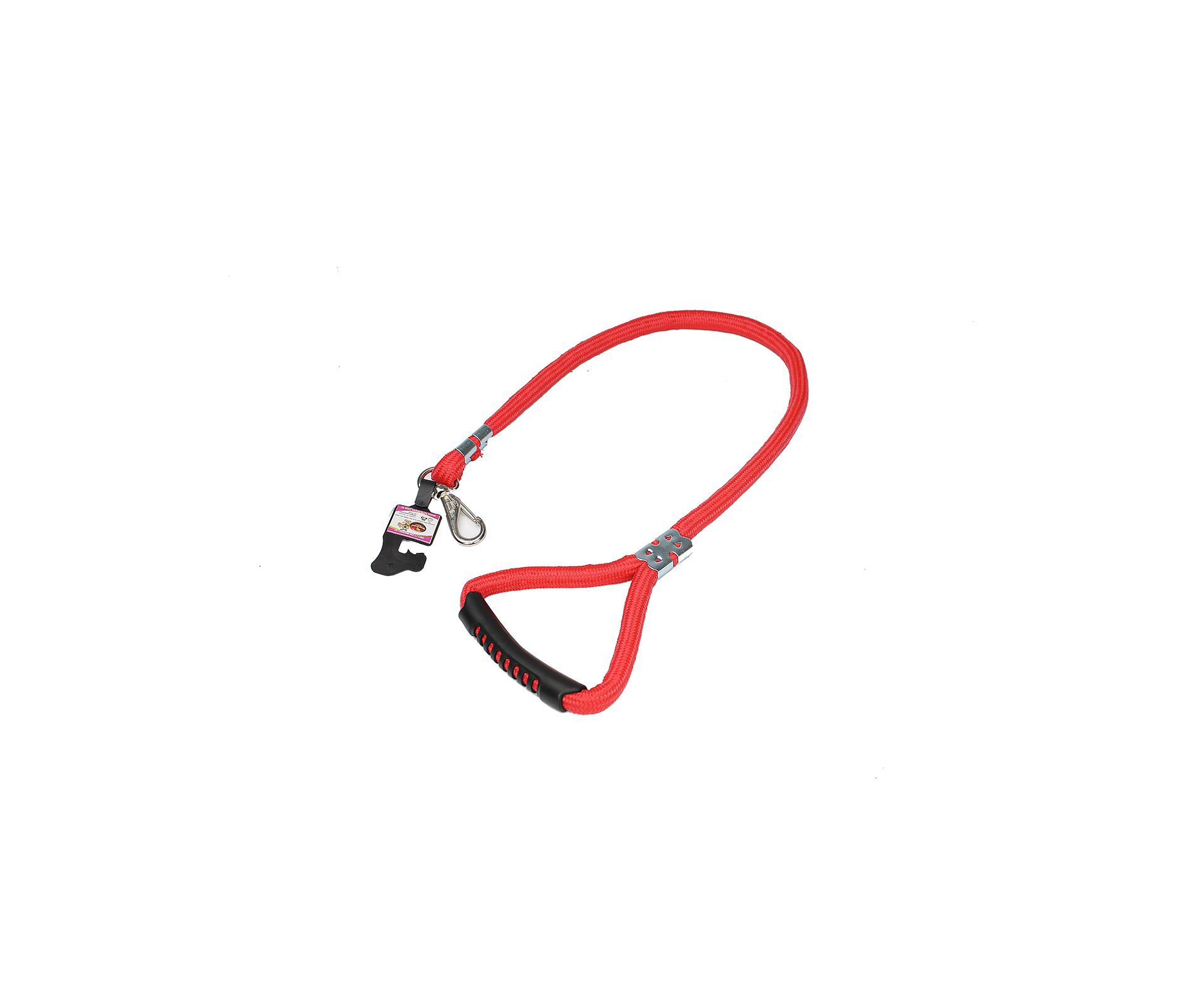 Guia De Corda Roliça Grossa 1m 16mm (c/manopla) Vermelho - Furacão