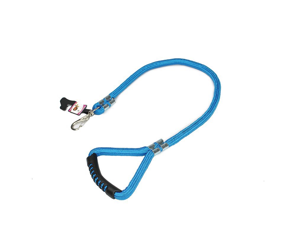 Guia De Corda Roliça Grossa 1m 16mm (c/manopla) Azul - Furacão