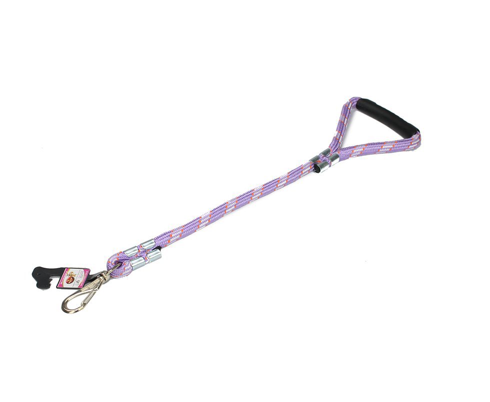 Guia De Corda Roliça Grossa 60cm 16mm (c/manopla) Lilás - Furacão