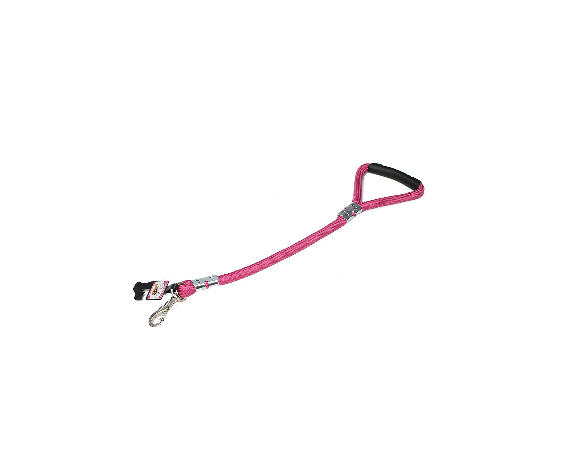 Guia De Corda Roliça Grossa 60cm 16mm (c/manopla) Rosa - Furacãopet
