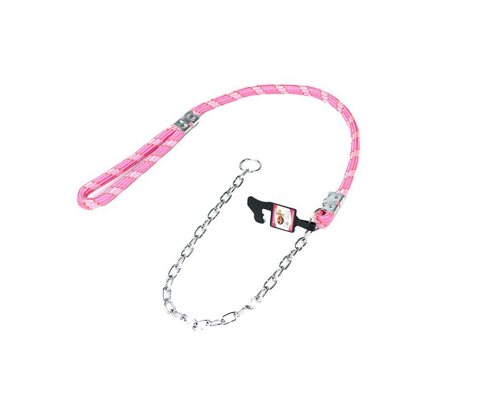 Guia Corda C/ Enforc. Elo Curto 1,00m (16mm) Rosa - Furacão
