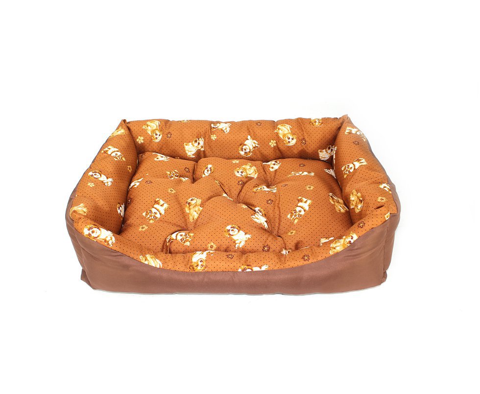 Cama Luxo Silicone Furacãopet N2 Marrom - M - Furacãopet