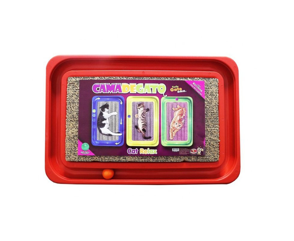 Brinquedo Para Gato - Cat Relax Medio Vermelho - Furacãopet