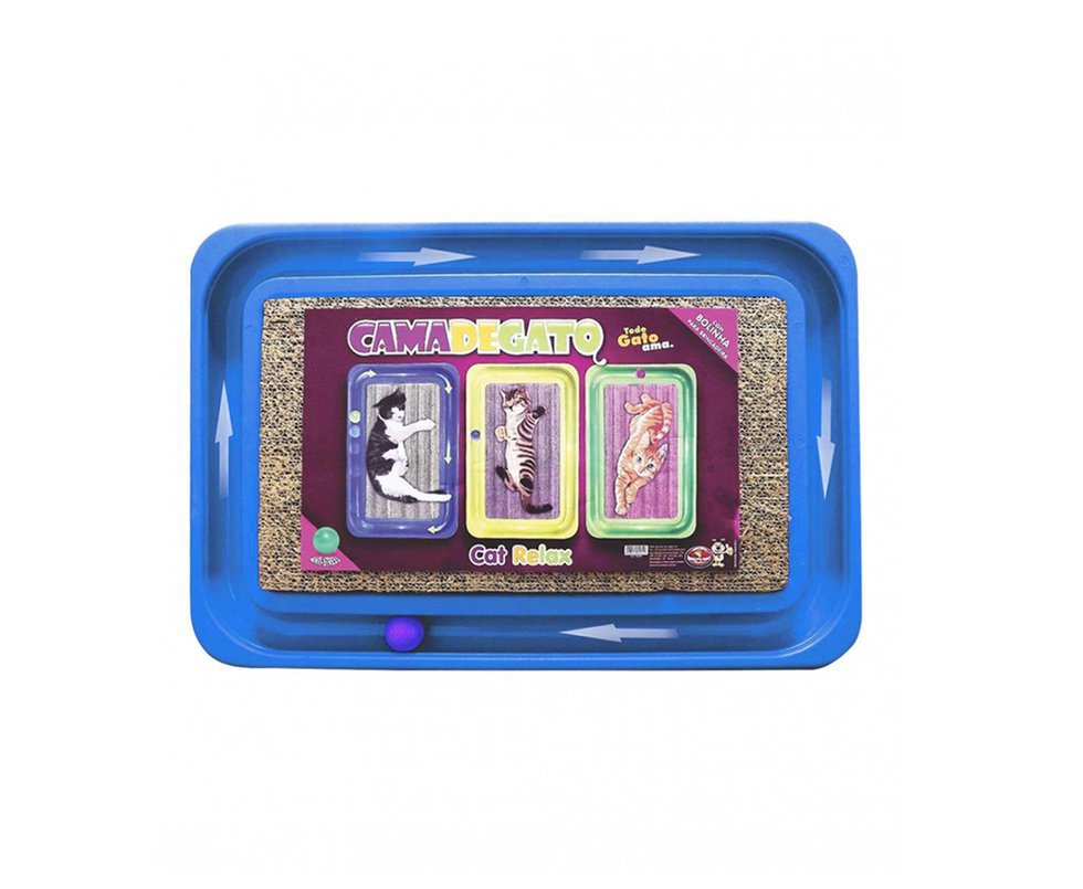 Brinquedo Para Gato - Cat Relax Medio Azul - Furacãopet