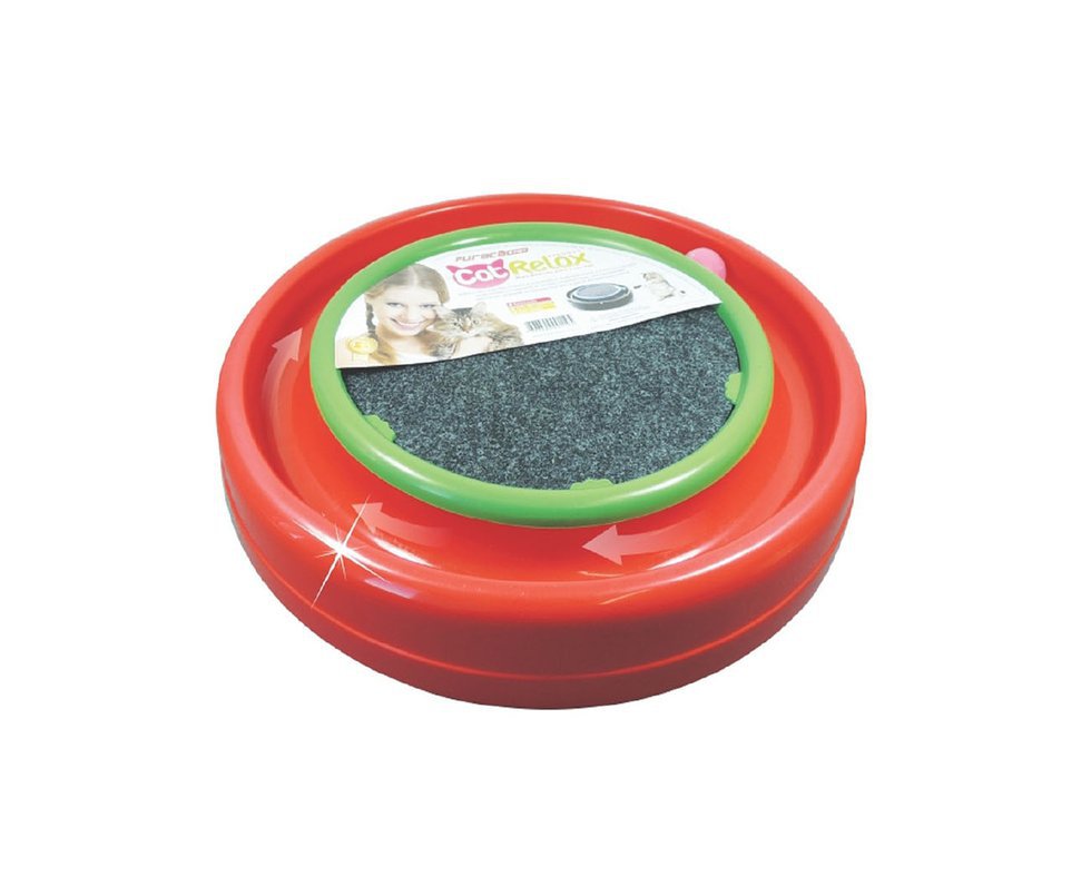 Brinquedo Para Gato - Super Cat Relax Redondo Vermelho - Furacãopet