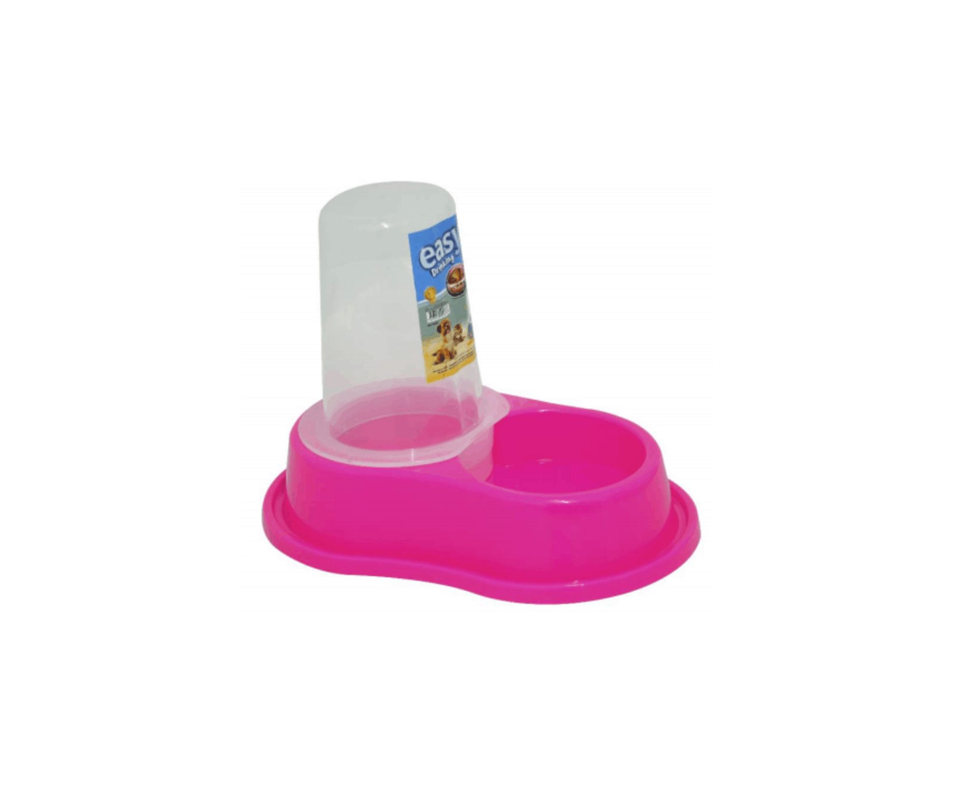 Comedouro/bebedouro Anti-formiga Automático C/ Dosador Rosa - P - Furacãopet