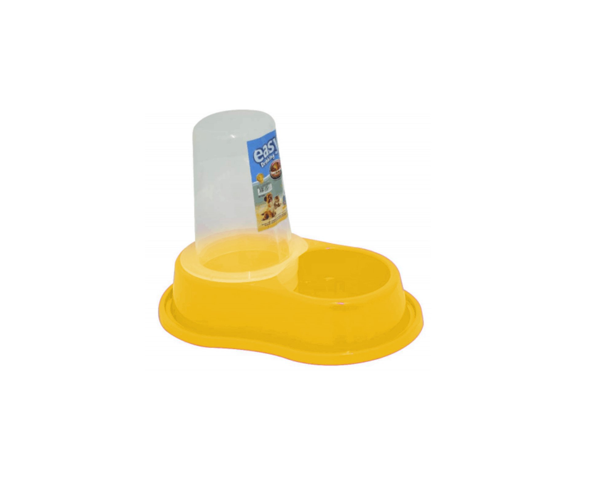 Bebedouro Plast Anti-formiga Autom. C/ Dosador Amarelo - P - Furacão