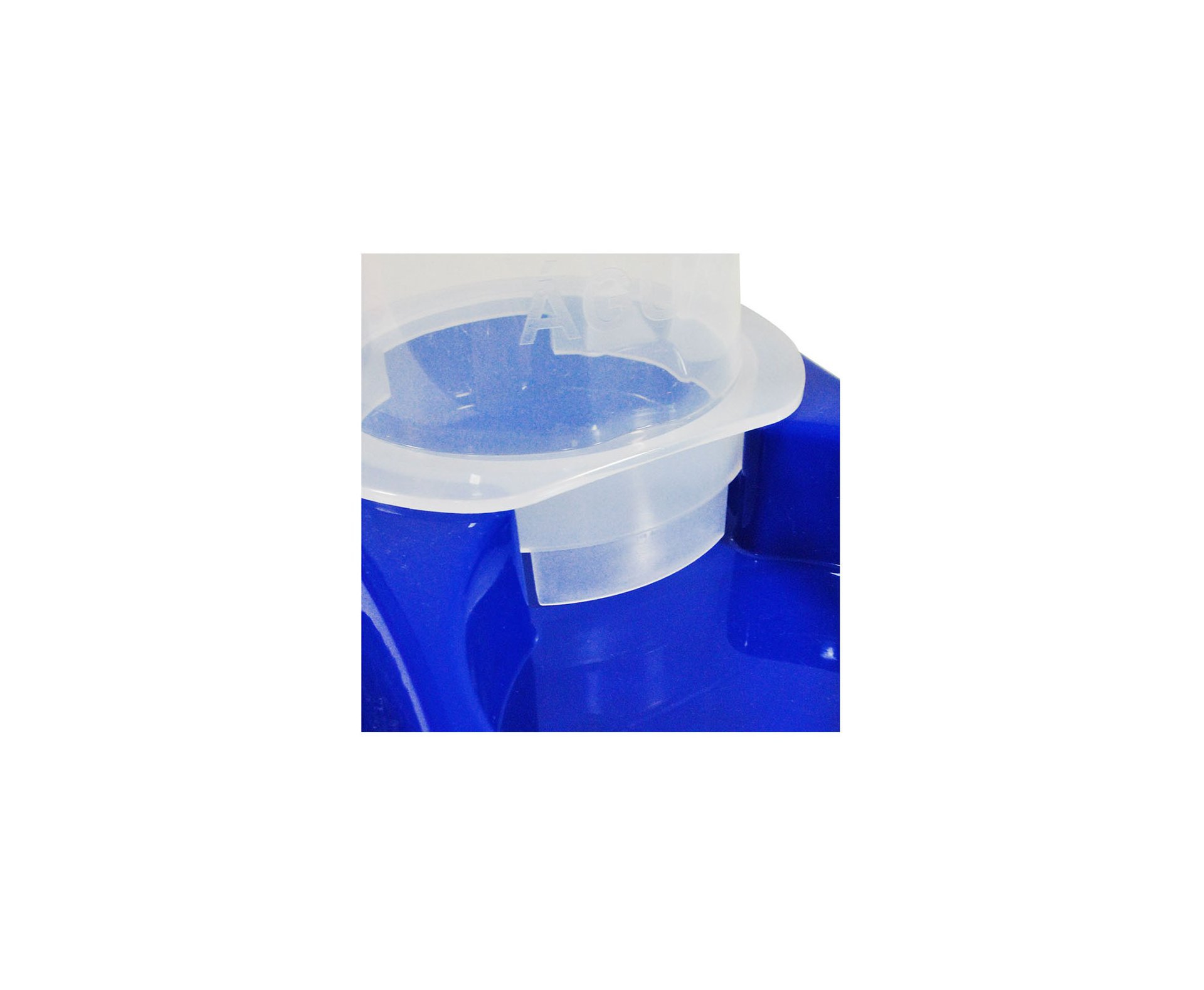 Comedouro/bebedouro Anti-formiga Automático C/ Dosador Azul - P - Furacão