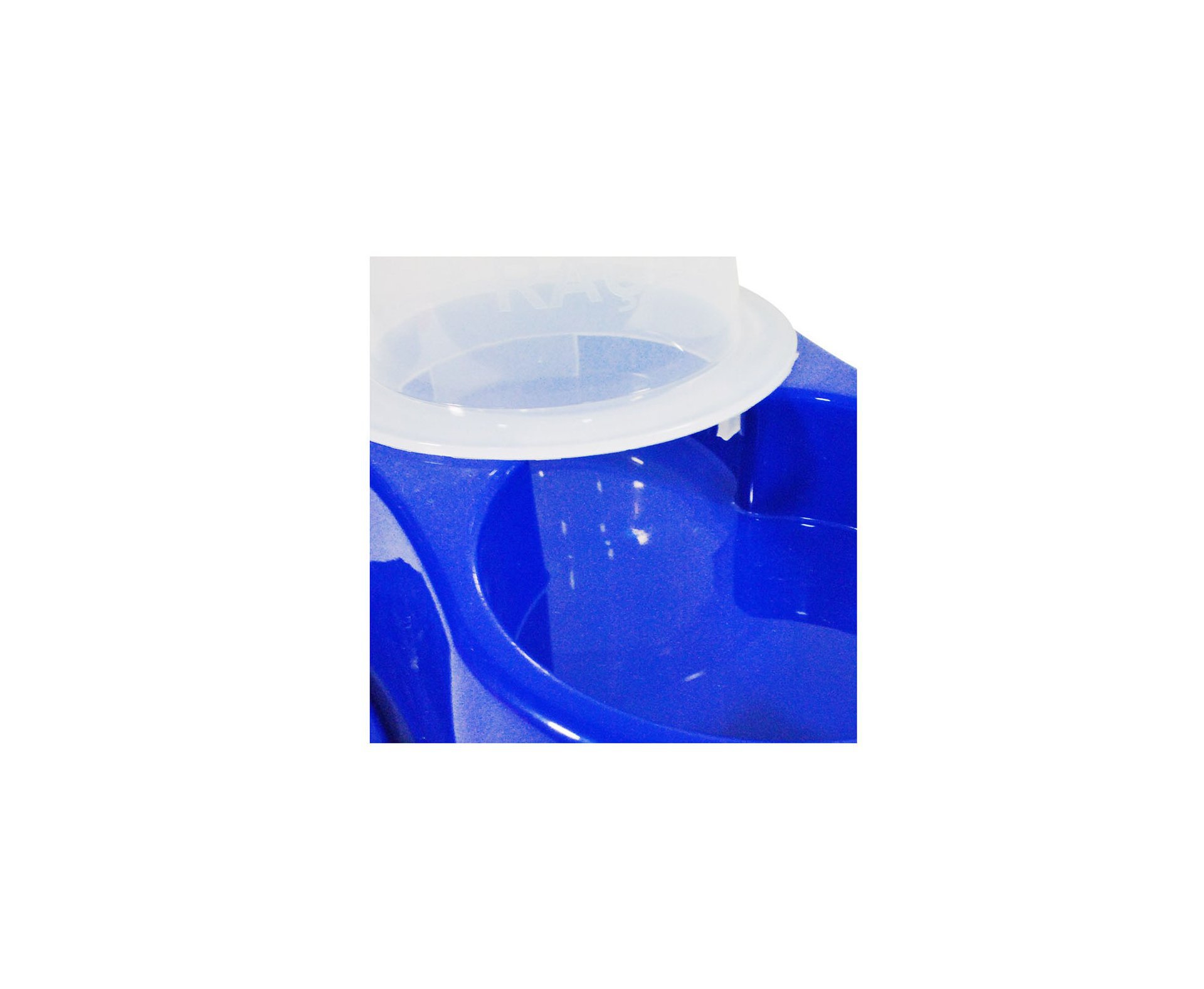 Comedouro/bebedouro Anti-formiga Automático C/ Dosador Azul - P - Furacão