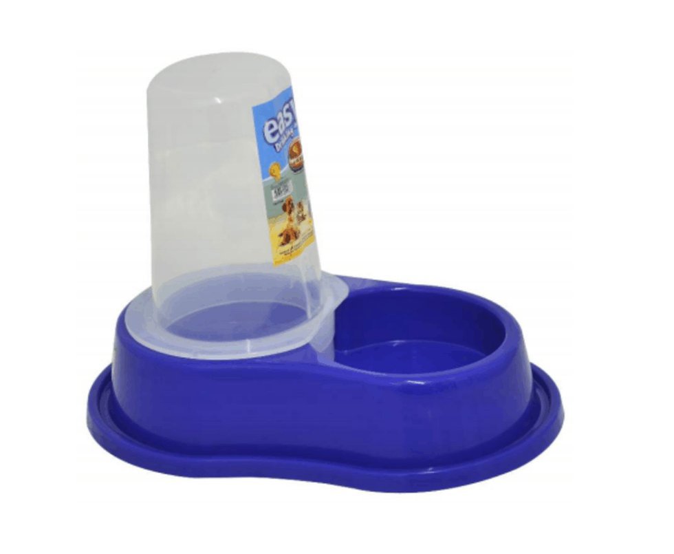 Comedouro/bebedouro Anti-formiga Automático C/ Dosador Azul - P - Furacão