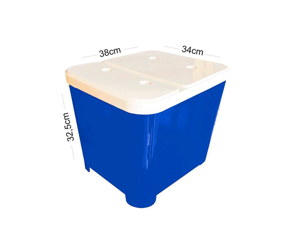 Container Para Ração 15 Kg - Furacãopet