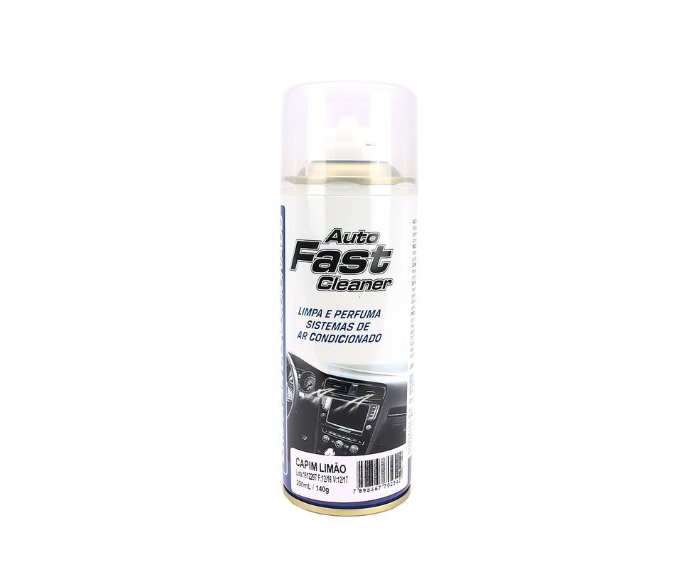 Limpa Ar Condicionado 200ml Auto Fast C.limão Inf - Mundial Prime