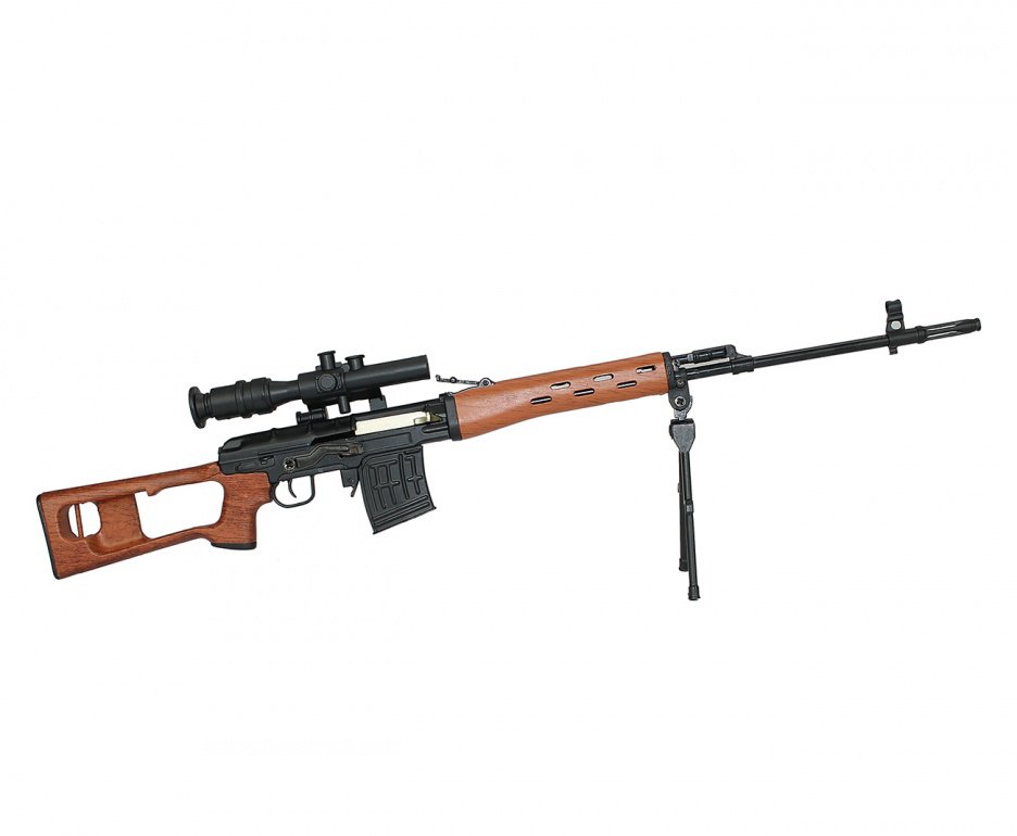 Rifle Sniper L96 Camuflado Miniatura Metálica - Arsenal Guns