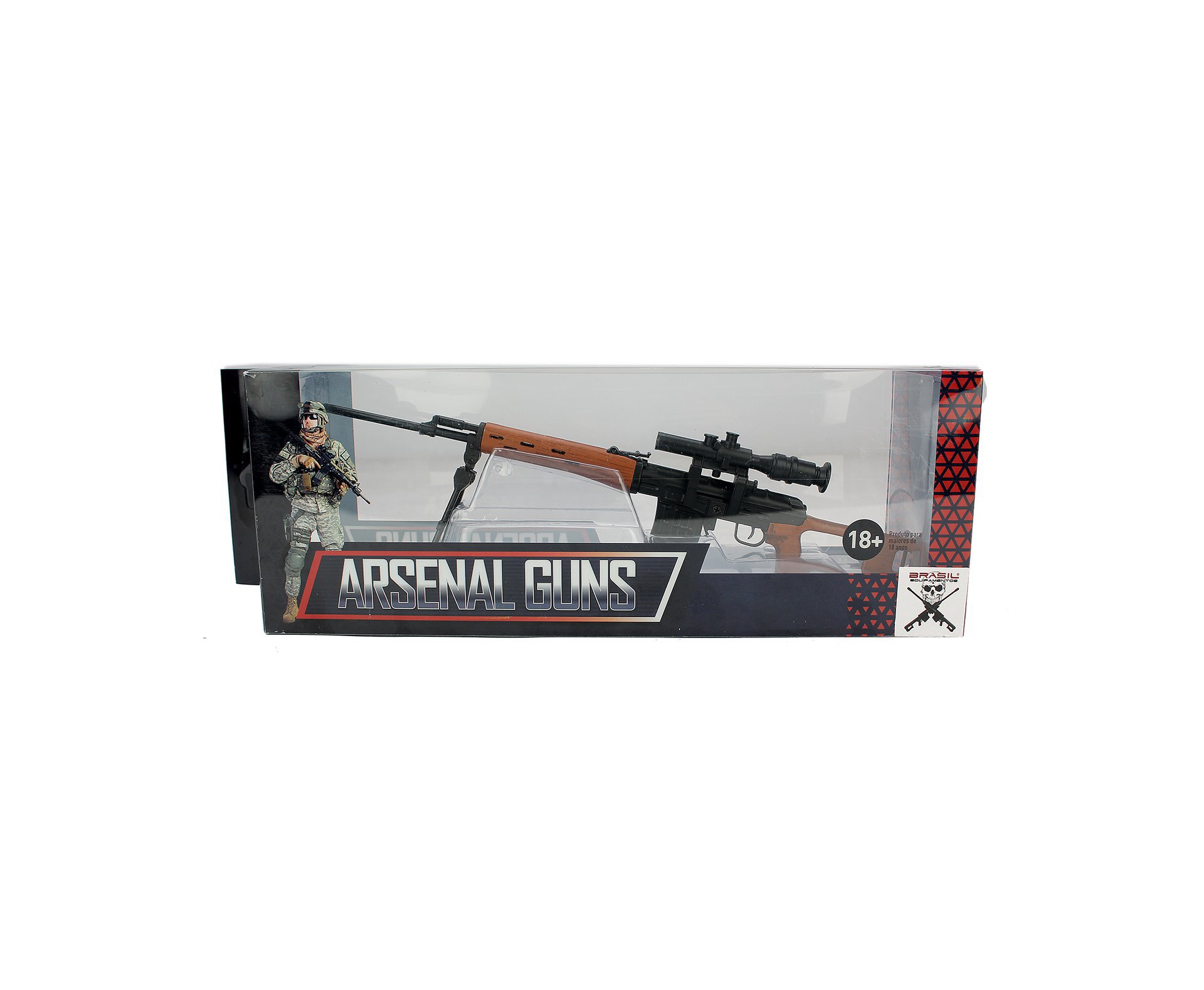 Rifle Sniper Dragunov Clássica Miniatura Metálica - Arsenal Guns