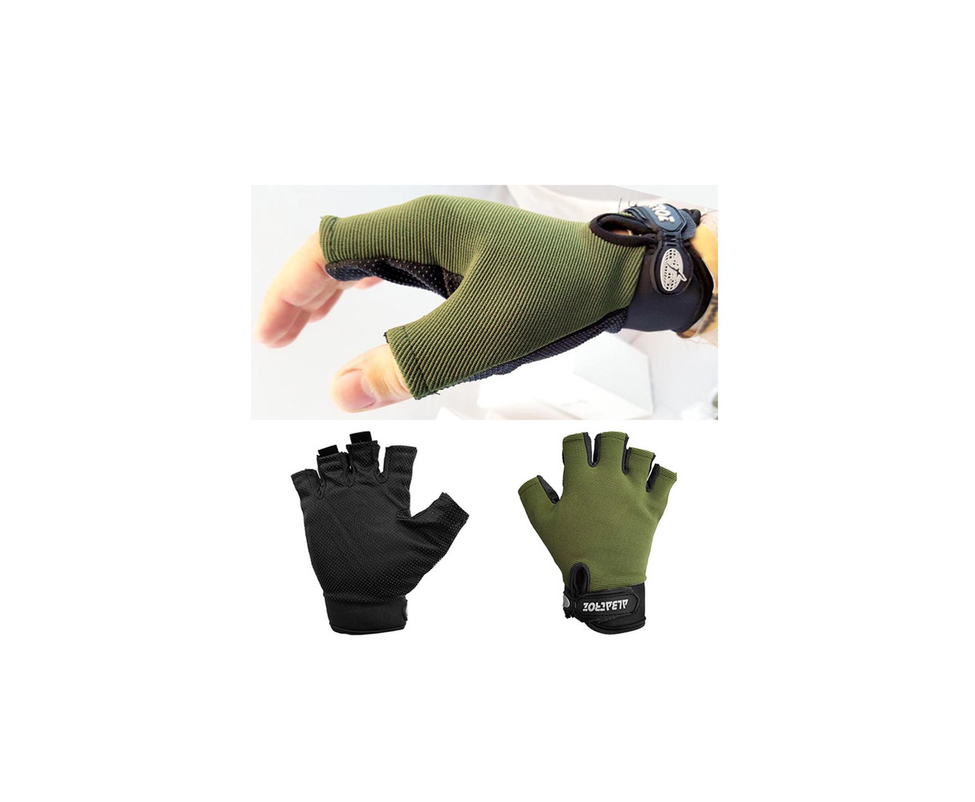 Luva Tatica/pesca Verde - Albatroz - P