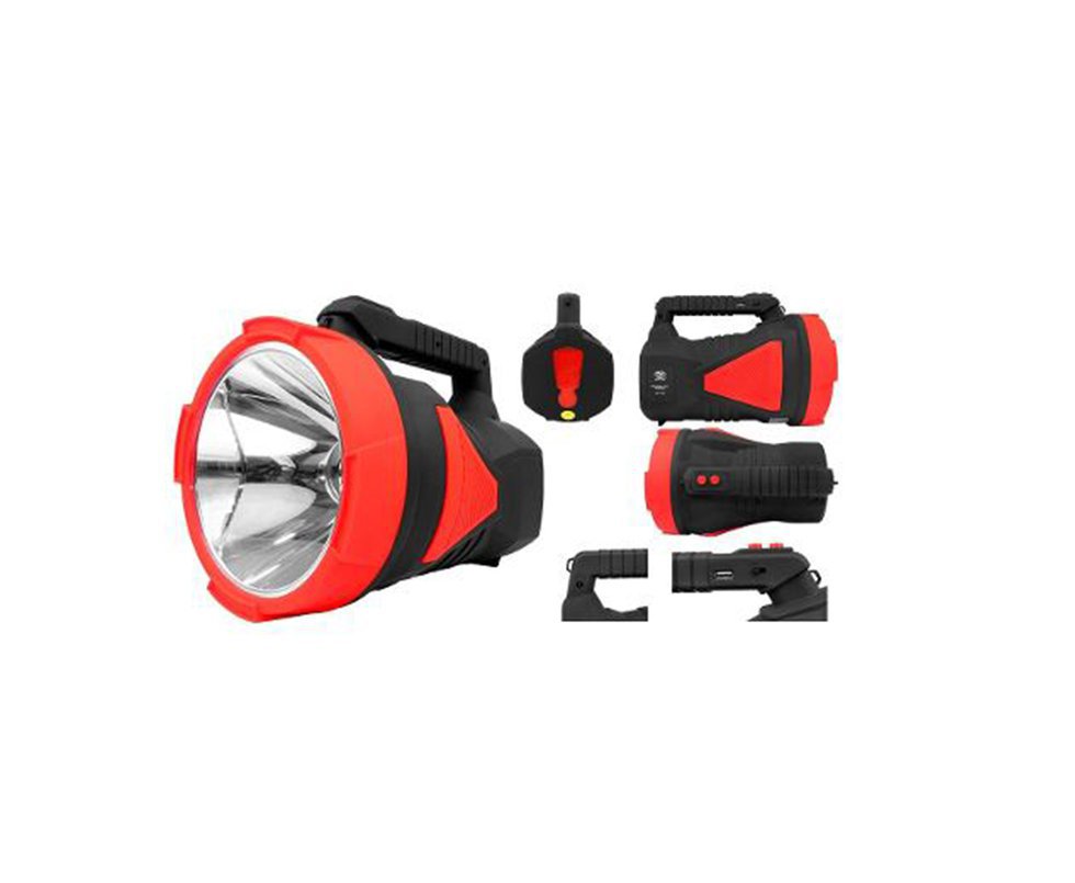 Holofote/lanterna Recarregavel 7054  1led 20w Alcance Até 1000 Metros - Albatroz