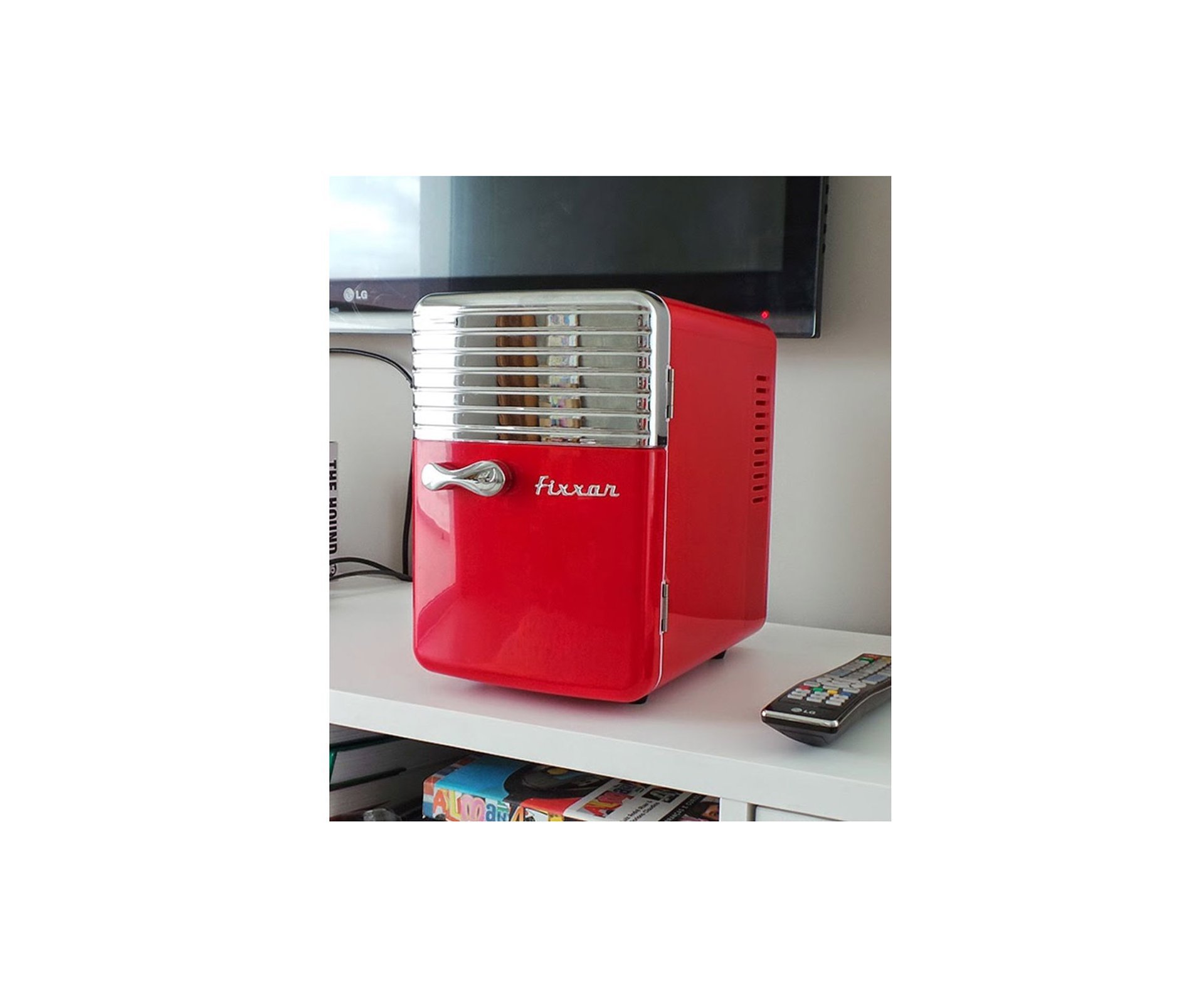 Mini Refrigerador E Aquecedor 5l Vermelha - Fixxar