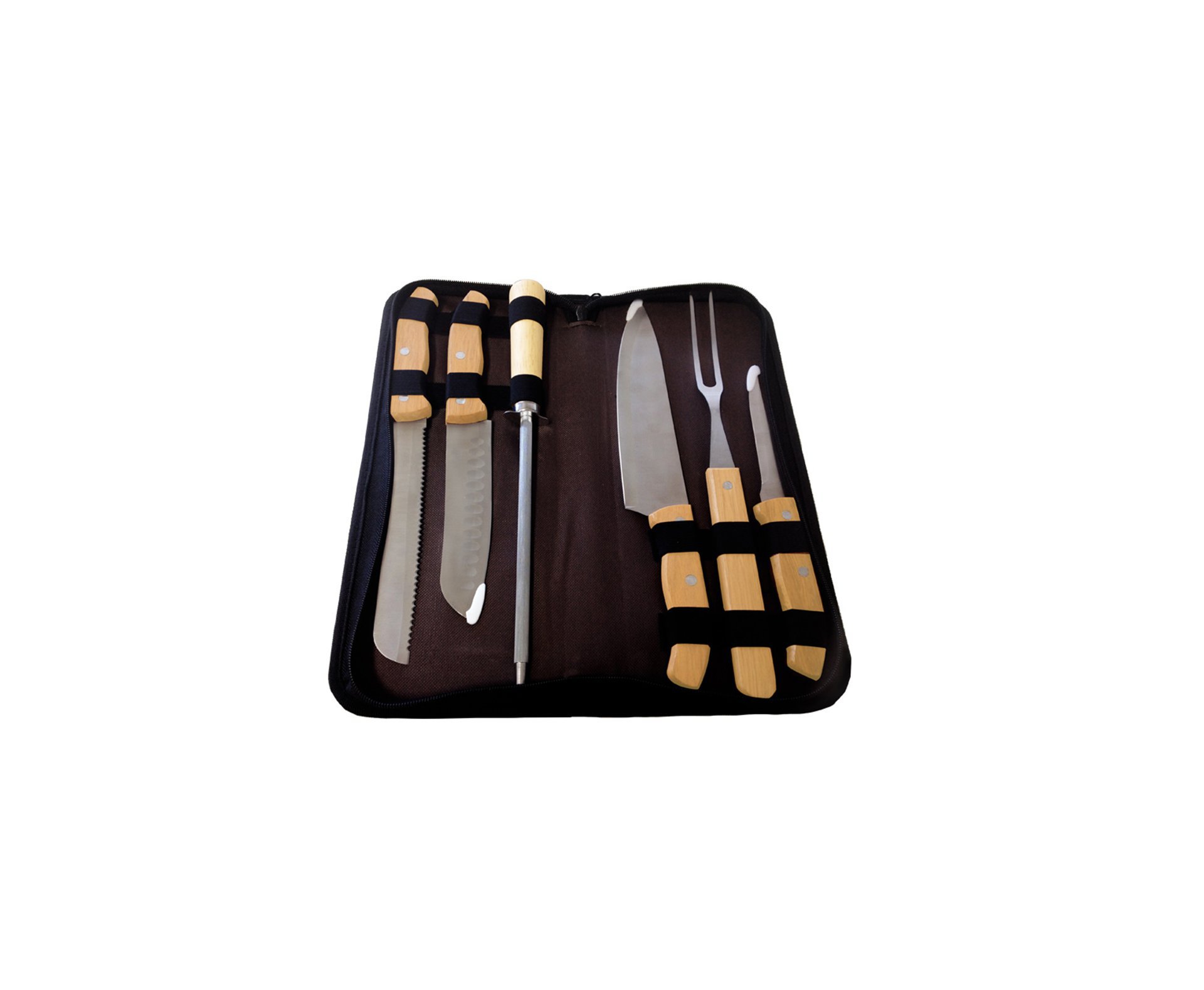 Kit Churrasco Grand Chef 7 Pcs Fix Ud 3601 - Fixxar