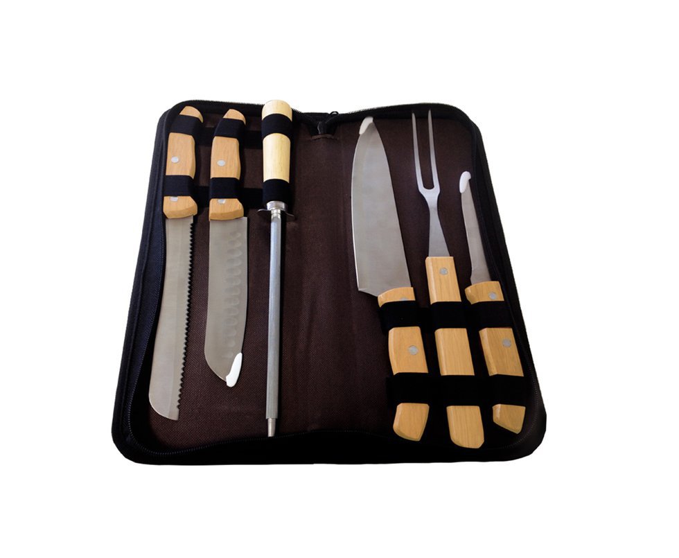 Kit Churrasco Grand Chef 7 Pcs Fix Ud 3601 - Fixxar