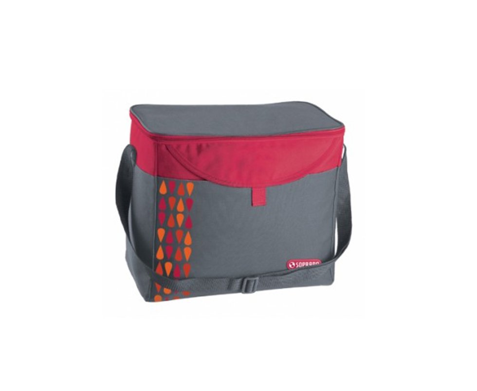 Cooler  Bolsa Termica 18l Vermelho - Soprano