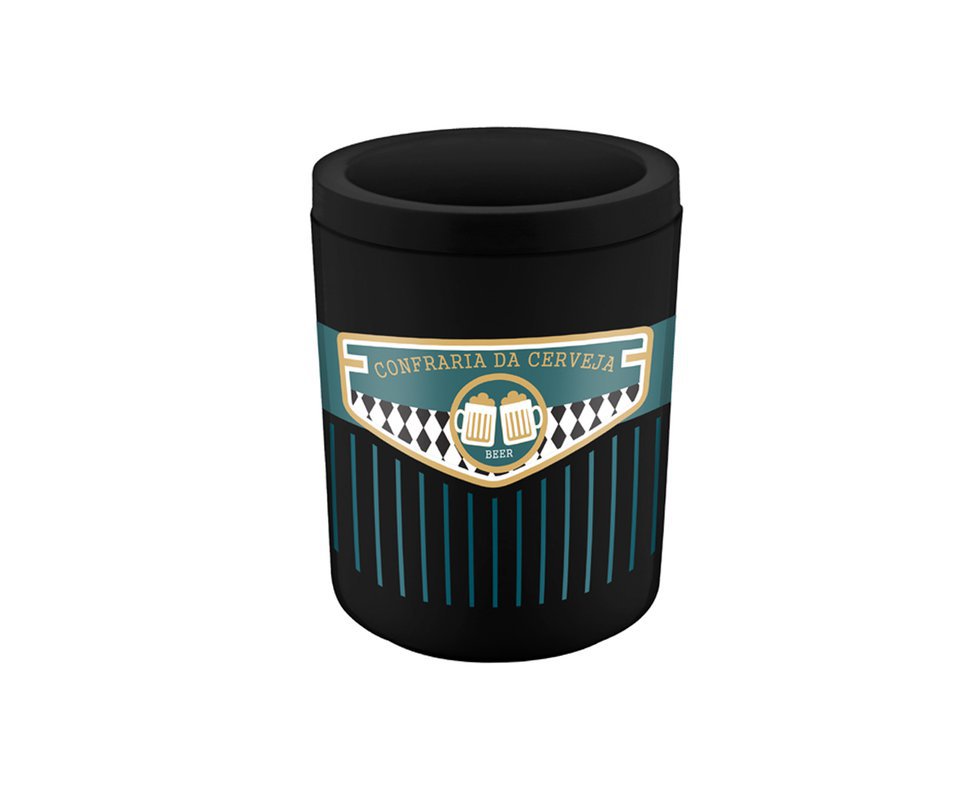 Porta Lata 350ml Confraria Da Cerveja Preta - Soprano