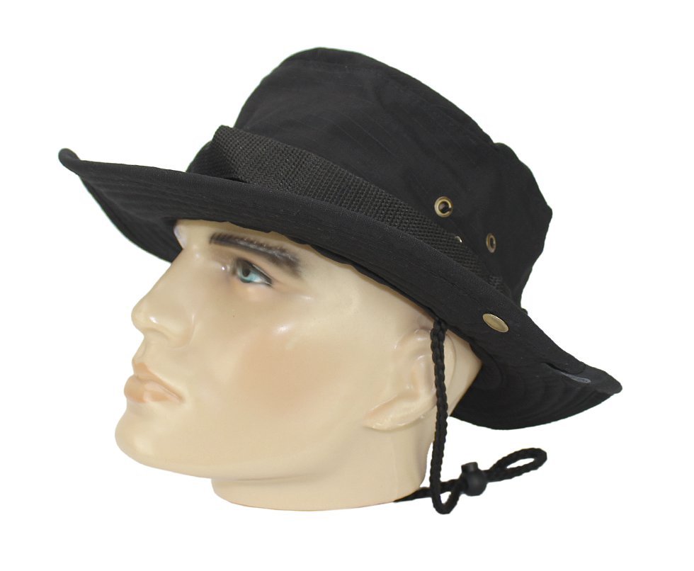 Chapeu Boonie Hat 9 Preto - Bélica Militar