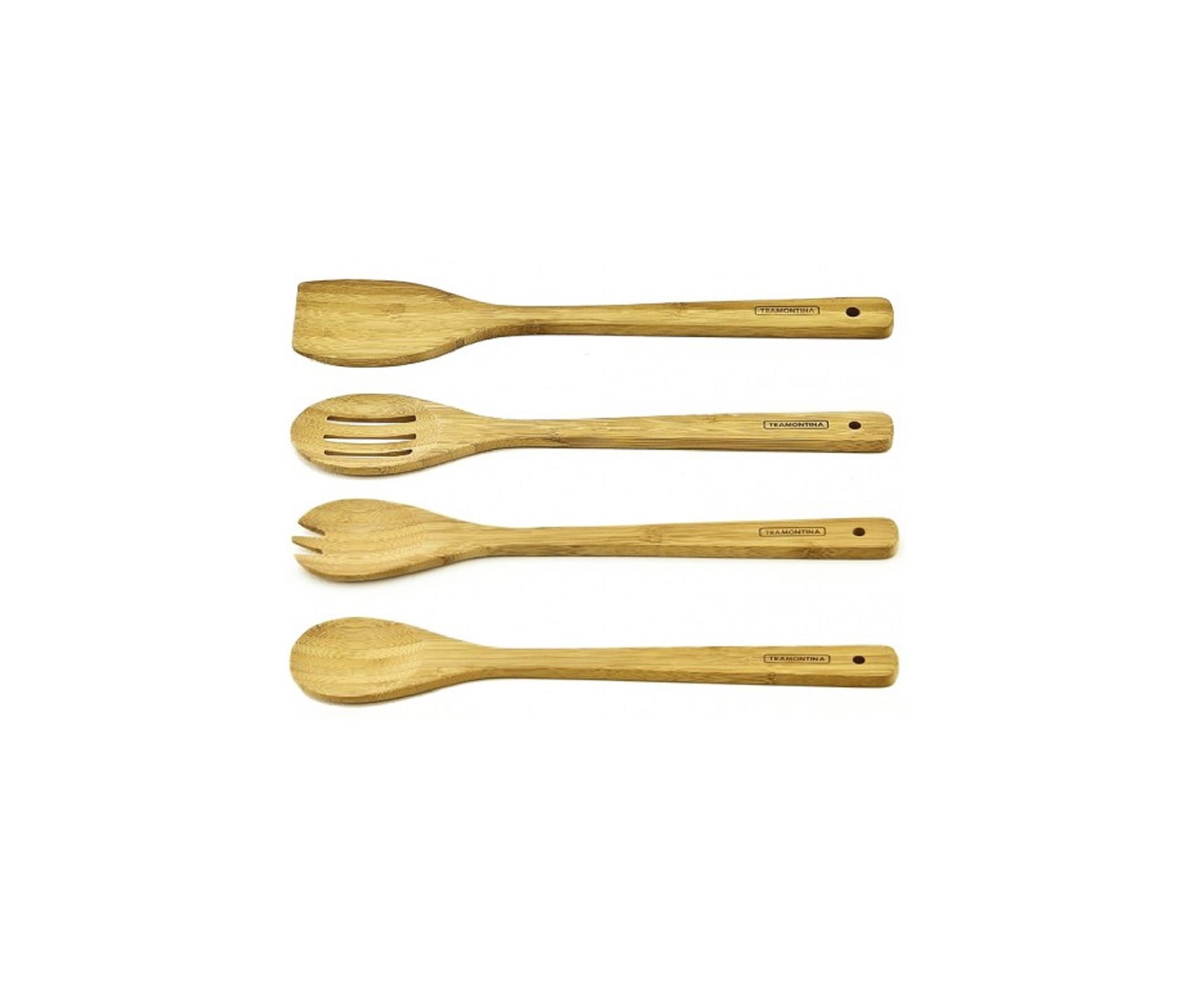 Jogo Talheres Em Bamboo 4pçs - Tramontina