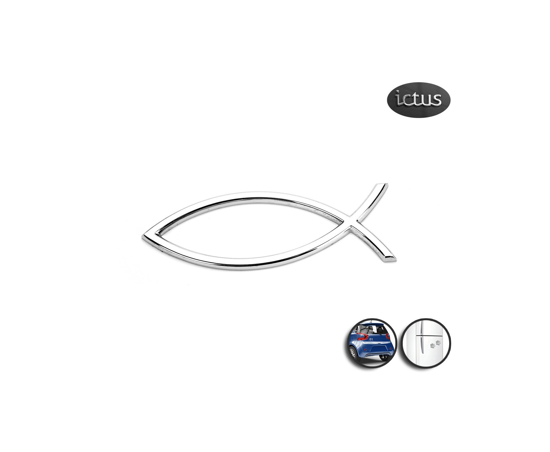 Emblema Peixe Maior - Ictus