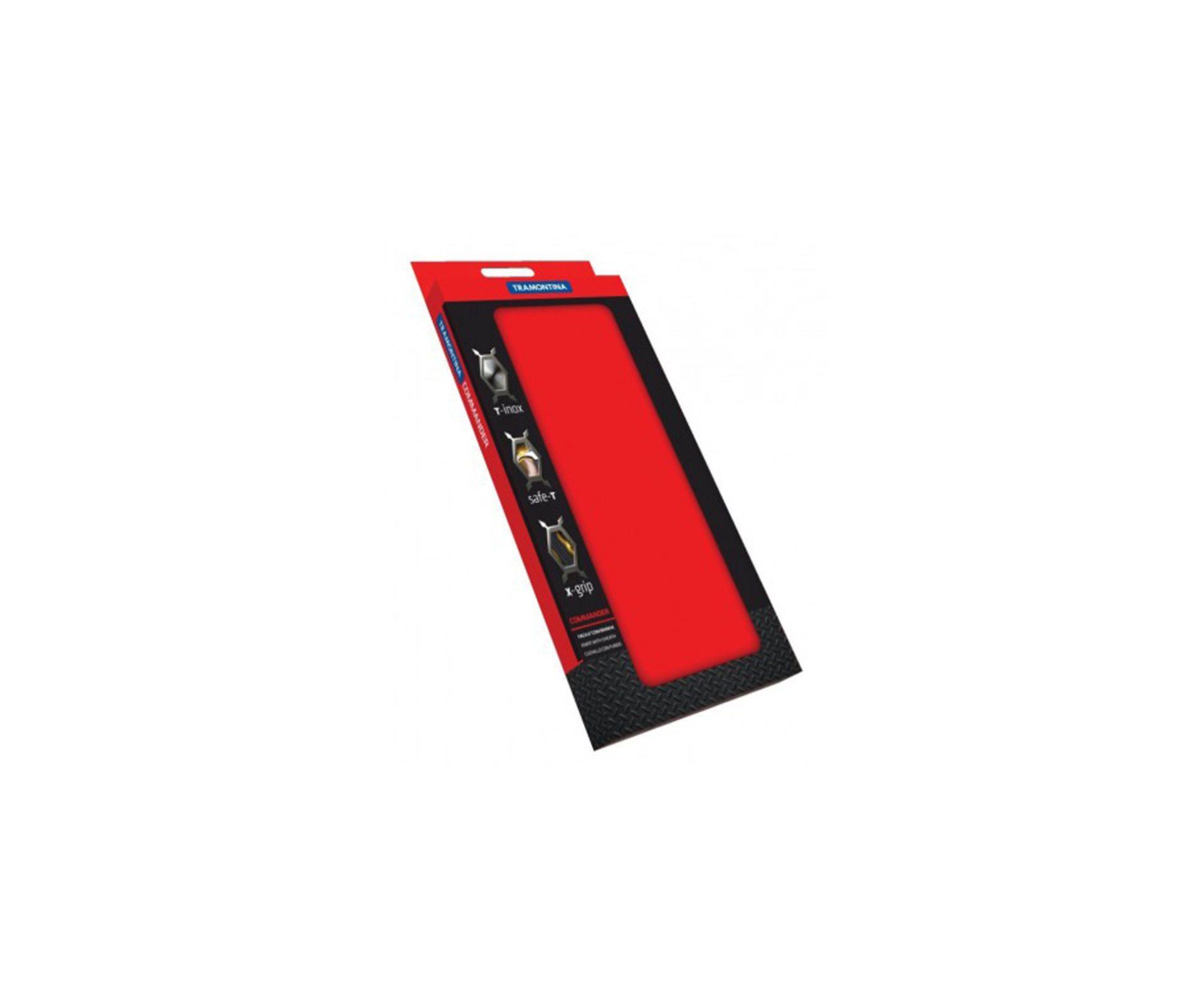 Faca Esporte 7 Commander - Lamina De Aço Inox E Cabo De Borracha - Tramontina