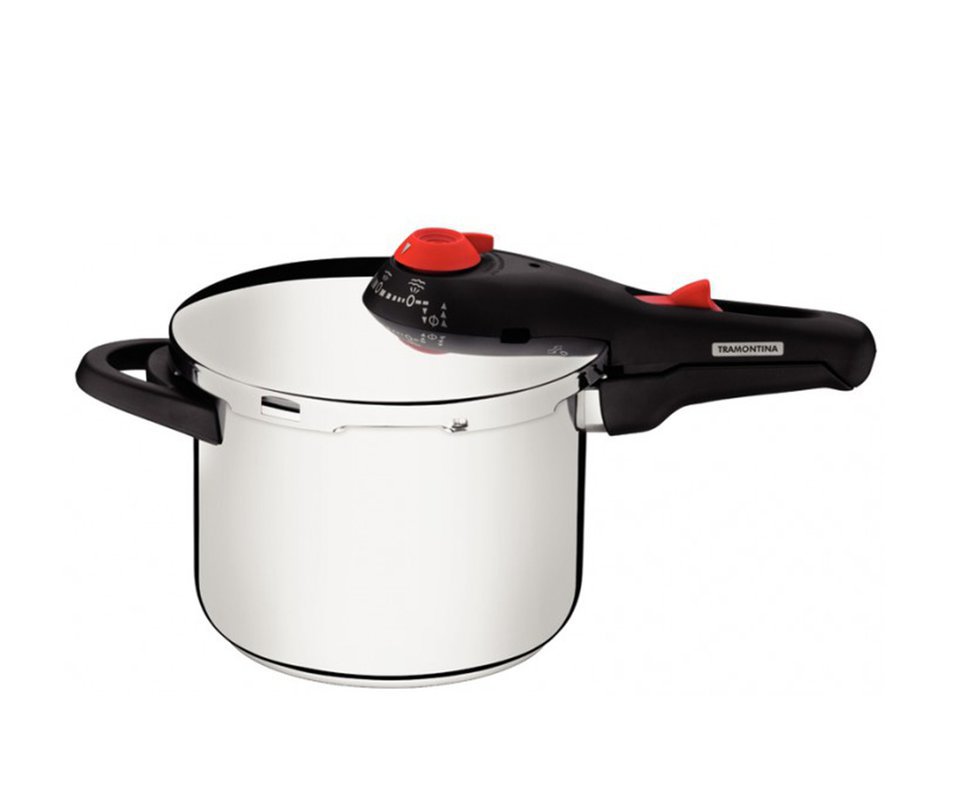 Panela De Pressão Aço Inox 6l Solar - Tramontina