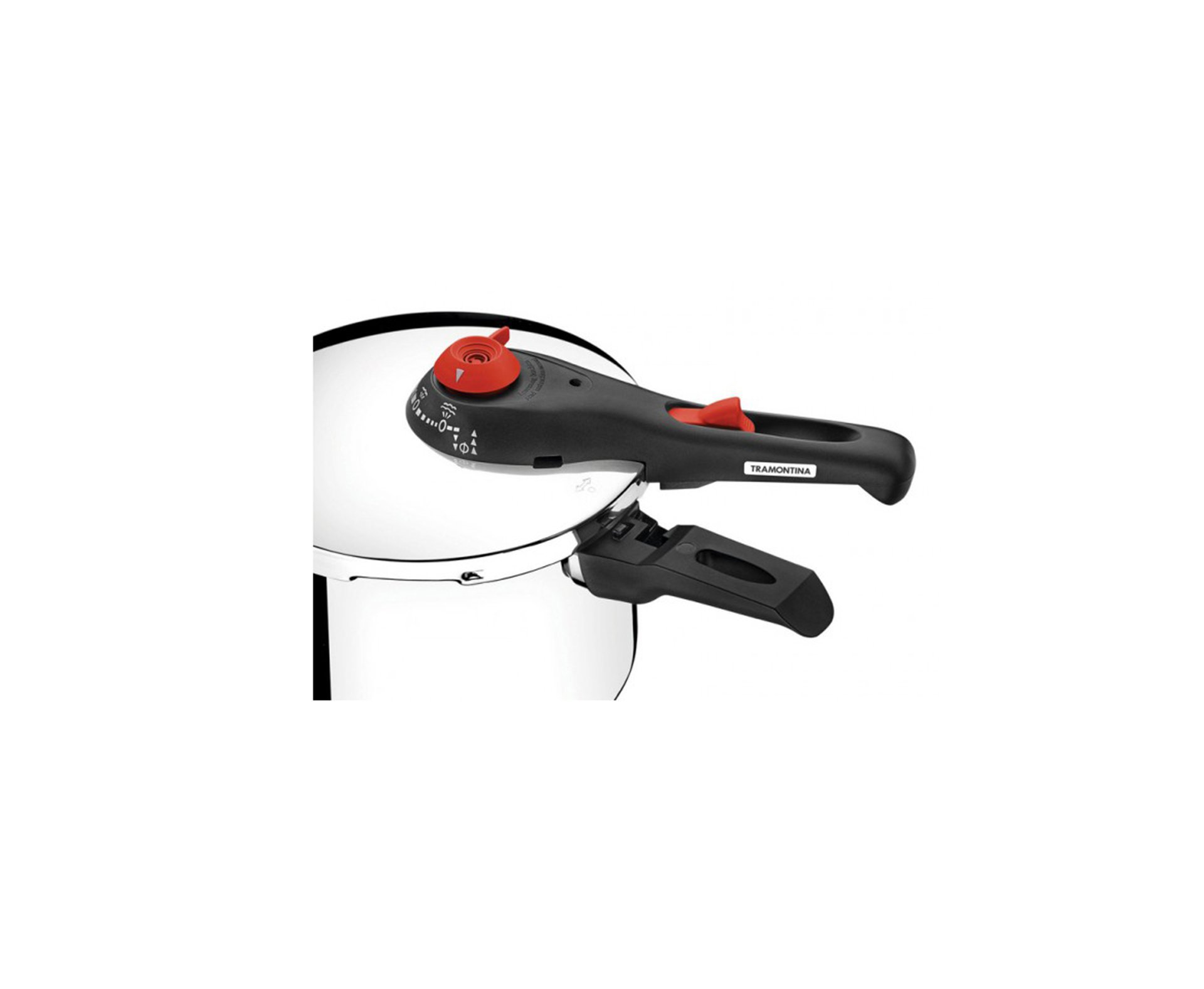 Panela De Pressão Aço Inox 4,5l Solar - Tramontina