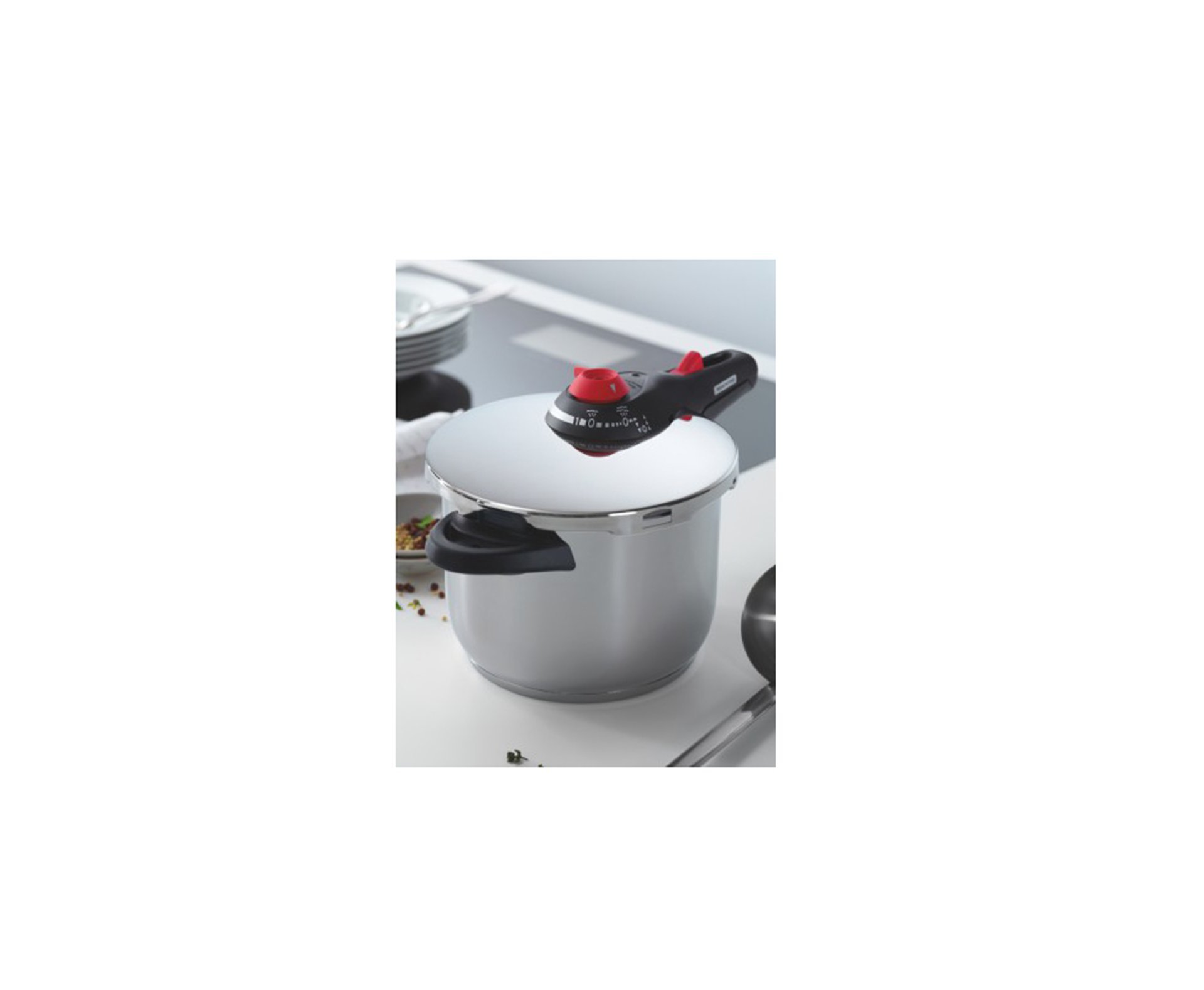 Panela De Pressão Aço Inox 4,5l Solar - Tramontina