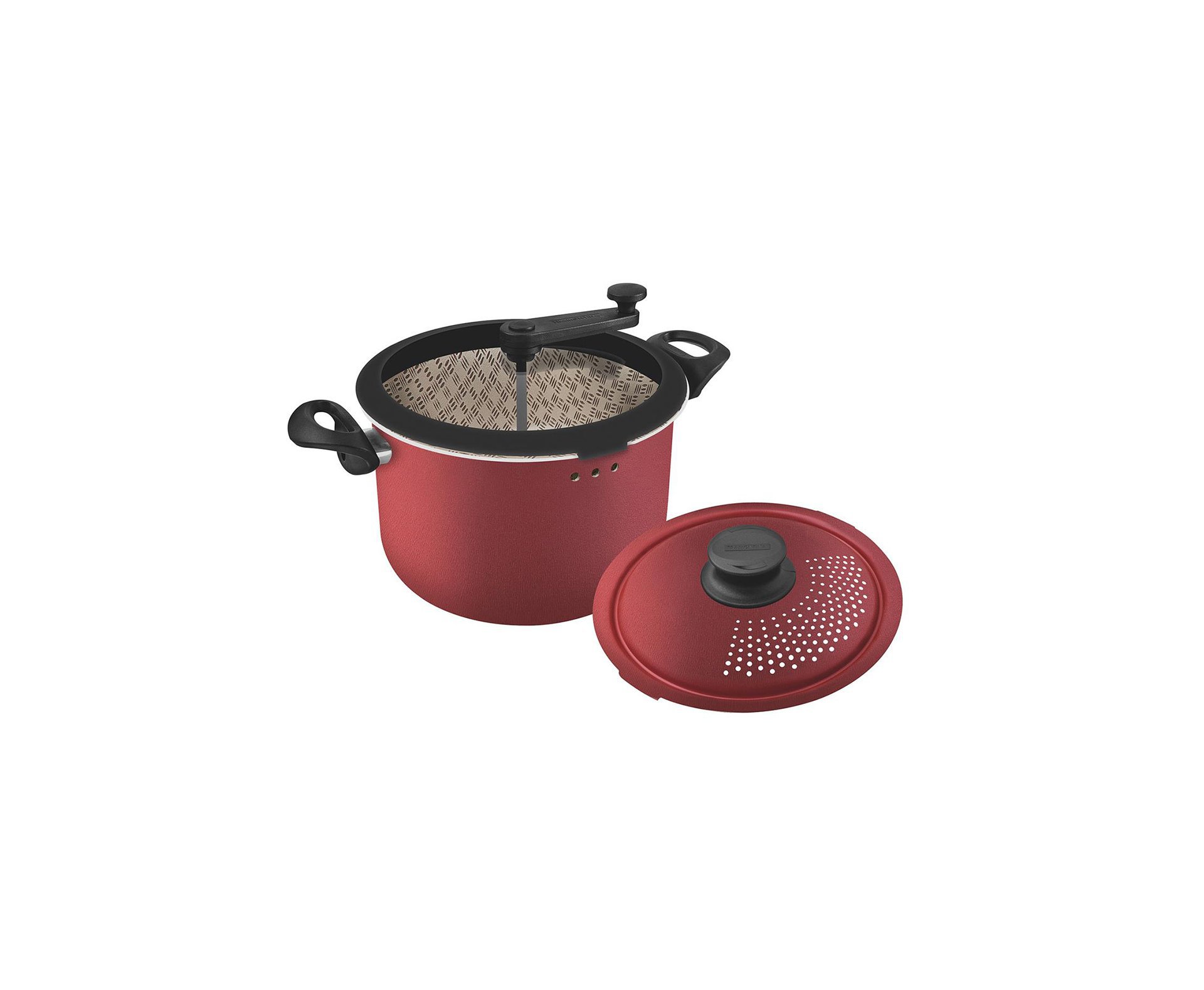 Panela 3 Em 1 Paris Tramontina Aluminio Revestimento Antiaderente