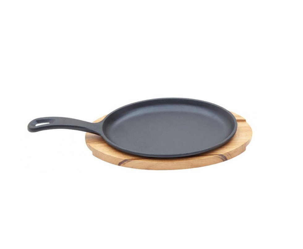 Tábua De Madeira Muiracatiara Envernizada E Grill De Ferro Oval Churrasco 2 Pcs - Tramontina