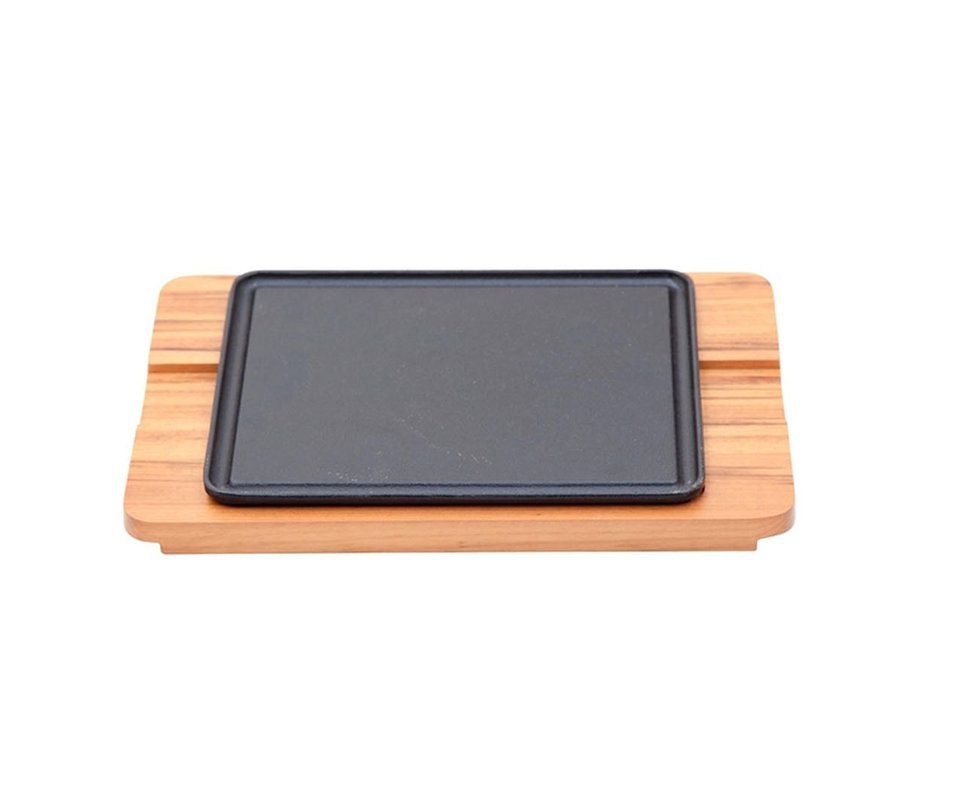 Grill De Ferro Para Churrasco Com Tabua Madeira - Tramontina